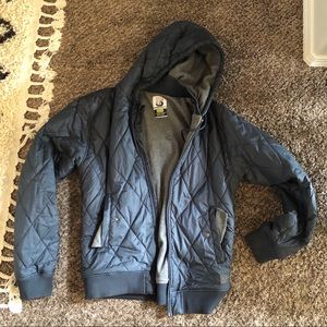 Burton fleece lined Puffy Jacket - Medium